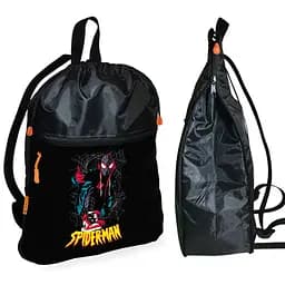 Рюкзак-мешок для школы Человек-паук "Spider-Man"детская сумка для обуви и спортивной одежды (01522)