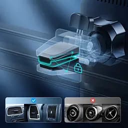 Автомобільний бездротовий зарядний пристрій Choetech T200F201BK MagSafe QI 15 Вт - мініатюра 6