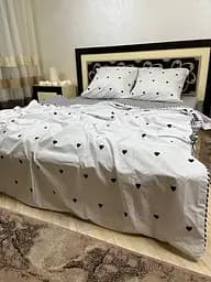 Постельное белье хлопок Каролина Полутораспальное 150 x 220 Бязь Белое 70 х 70