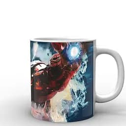 Кухоль GeekLand Залізна Людина Iron Man герой IM.02.013 330 мл білий