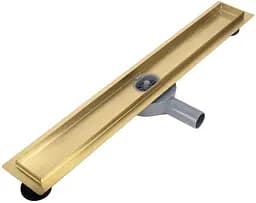 Трап для душу Rea Neox 100 Pro brushed gold 2в1 REA-G2850 - мініатюра 5