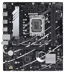 Материнська плата ASUS PRIME B760M-R D4 (PRIME B760M-R D4) (Socket 1700, Intel B760, Micro-ATX) Б/в