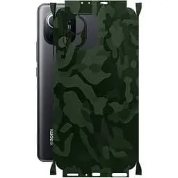 Захисна плівка StatusSKIN для Xiaomi Mi 11 2021 Корпус Вініл Камуфляж зелений