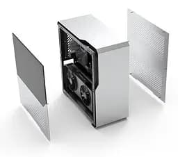 Корпус ALmordor SilverLining 160G ITX Silver (ALSL160GISL) Без БП - мініатюра 4