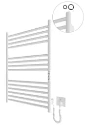Электрический полотенцесушитель HF Greenwich 770x530 white matte 6.1.0302.06.WM, Белый матовый, универсальное (коннектор), Электронный