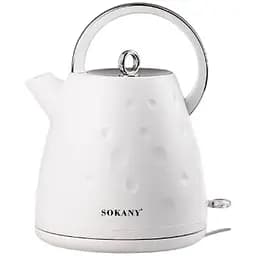 Электрочайник Sokany SK-1033 бесшумный 1850 Вт 1.7 л