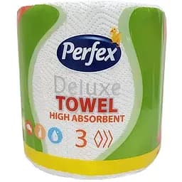 Паперові рушники Perfex Deluxe 3 шари 1 рулон (8606110850027)