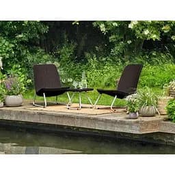 Комплект садових меблів Keter Rio patio set віскі коричневий - мініатюра 4