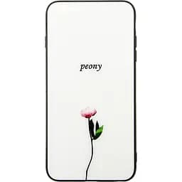 Чохол-накладка Toto Glass Fashionable Case Apple iPhone 6 Plus/6S Plus Peon on White