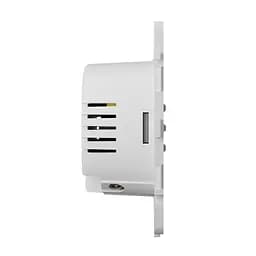 Реле Ajax LightCore (1-gang) vertical для розумного вертикального одноклавішного вимикача світла LightSwitch (1-gang) (26-00489) - мініатюра 2