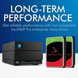 Зовнішній жорсткий диск LACIE 3.5" 28TB (STLG28000400) - мініатюра 4