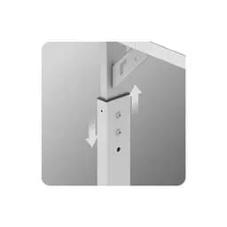 Комп'ютерний стіл HUZARO Hero 2.6 White - мініатюра 5