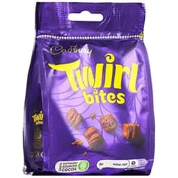 Цукерки Cadbury Wispa з молочного пористого шоколаду 110 г