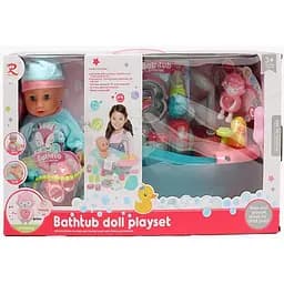 Интерактивный пупс Yala Baby RONG LONG 30 см резиновая голова пьет ходит на горшок свет ванна 40 см аксессуары 8611