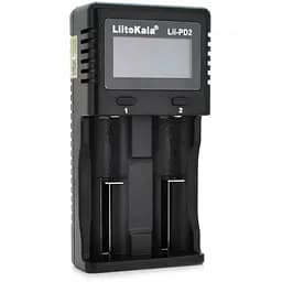 ЗУ універсальне Liitokala PD2, 2 канали, LCD дисплей, підтримує Li-ion, Ni-MH та Ni-Cd AA (R6), ААA (R03), AAAA, С (R14)
