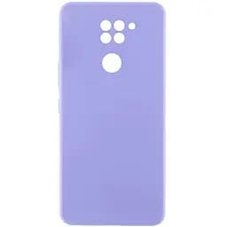 Чохол Silicone Cover Lakshmi Full Camera (AAA) для Xiaomi Redmi Note 9 / Redmi 10X Бузковий / Dasheen