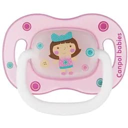 Пустушка Canpol babies Toys силіконова симетрична 0-6 міс. в асортименті (23/291)