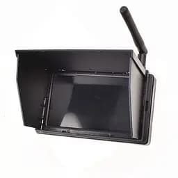 FPV монитор 4.3 дюйма с солнцезащитной шторкой для отображения видеосигнала от дронов 5.8 ГГц Nectronix F48 (101154)