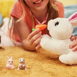 Інтерактивний ігровий набір Pets & Robo Alive серії "Mama & Baby Surprise" S1 Мама кролиця з сюрпризом (9554) - мініатюра 7