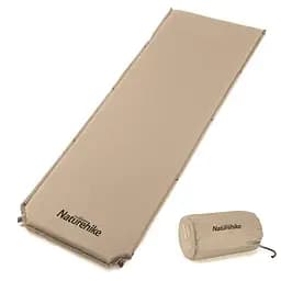 Килимок cамонадувний Naturehike (NH20DZ003) 5 см - одномісний - бежевий - мініатюра 2