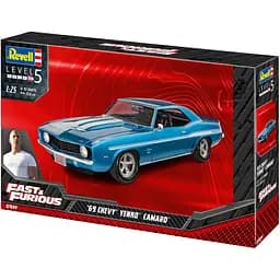 Сборная модель Revell Автомобиль Chevy Camaro Yenko 1969 из фильма Форсаж, уровень 5, масштаб 1:25, 92 детали (RVL-07694)