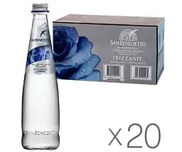 San Benedetto, 0,5 л, Упаковка 20 шт., Сан Бенедетто, Вода газована, скло