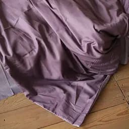 Комплект постільної білизни двоспальний 180 x 220 см SARRA Сатин Lupine Фіолетовий - мініатюра 3