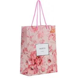 Пакет паперовий подарунковий Axent 18х24 см Peony Dreams (8501-32-A-CC)