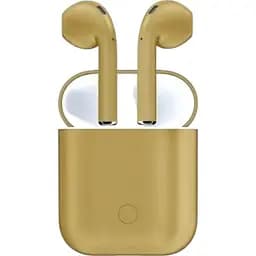 Блютуз гарнитура Hoco ES28 стерео золотая 6931474711533