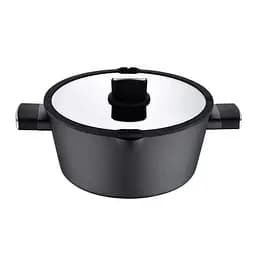 Каструля Bergner Ion з кришкою 6 л 28 см (BG-35802-BK) - мініатюра 2
