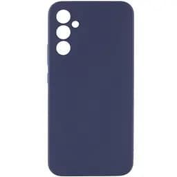 Чехол Silicone Cover Lakshmi Full Camera (AAA) для Samsung Galaxy A34 5G Темно-синий / Midnight blue