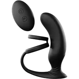 Вібромасажер простати Love To Love Double Game з подвійним ерекційним кільцем і пультом ДУ