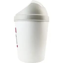 Відро для сміття MBM My Home з кришкою 9 л сіре (BIN-10 9L GRAY) - мініатюра 2