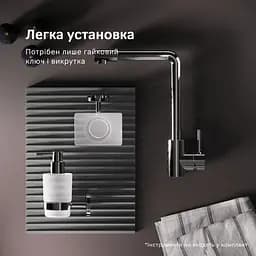 Змішувач для кухні з L-виливом AM.PM X-Joy S EcoStart хром F85B05000 - мініатюра 9