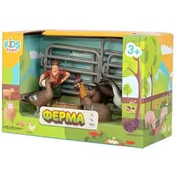 Дитячий іграшковий набір Ферма Kids Team Q9899-X14_3 гусак, качка, півень