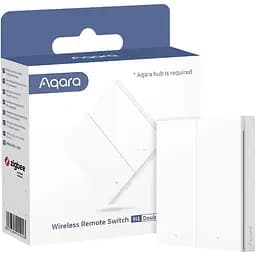 Розумний вимикач Aqara Smart Wall Switch H1 White (без нейтралі, 2 клавіши) (WS-EUK02) Global EU [71676] - мініатюра 5