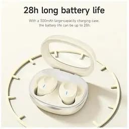 Навушники бездротові Hoco EQ3 TWS Milky White (бежеві) 6931474798572 - мініатюра 4