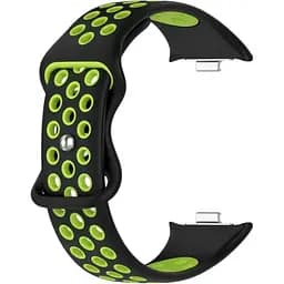 Ремінець DK CDK Silicone Sport Band Nike для Xiaomi Redmi Watch 4 (017600) (black / green)