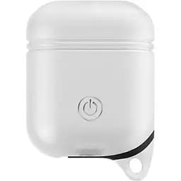 Cиликоновый чехол Primo Sherp для Apple AirPods White