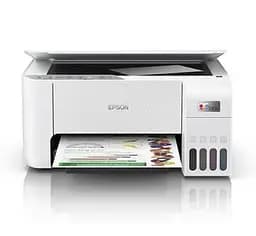 БФП струменевий кольоровий A4 Epson L3256, білий, WiFi, 5760х1440 dpi, до 33/15 стор/хв, USB, вбудоване СБПЧ, чорнило Epson 103