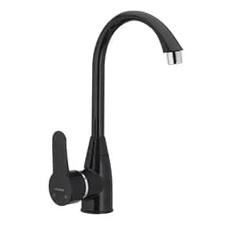 Смеситель для кухни Plamix Mario-011 (без подводки) черный (PM0016)