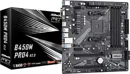 Материнська плата AsRock B450M Pro4 R2.0 (B450M Pro4 R2.0) (Socket AM4, AMD B450, Micro-ATX) - мініатюра 7