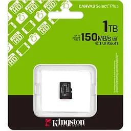 Карта пам'яті Kingston microSDXC Canvas Select Plus 1TB Class 10 UHS-I U3 V30 А1 (SDCS3/1TBSP) [145074] - мініатюра 3