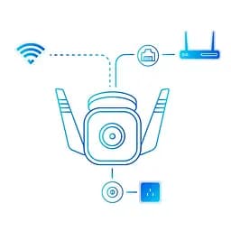IP-Камера Tapo TC65 3MP N300 1xFE microSD outdoor TP-Link teh0016030 - мініатюра 5