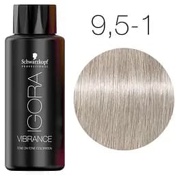 Деміперманентна фарба для волосся Schwarzkopf Professional Igora Vibrance, відтінок 9,5-1 (світлий блонд пастельний cандре), 60 мл (2297790) - мініатюра 3
