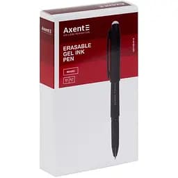 Набор гелевых ручек Axent Magic Пиши-стирай черный 12 шт. (AG1123-01-A)