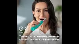Електрична зубна щітка Philips Sonicare HX3689/43 серії 4100  світло-зелена - мініатюра 8