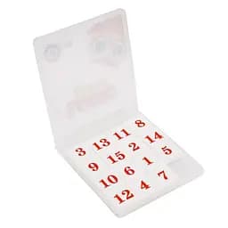 Логическая игра Пятнашки от 1 до 15 ТехноК 1271