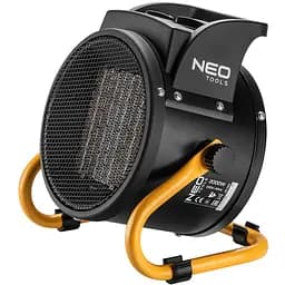 Теплова гармата Neo Tools 2,0 кВт, площа обігріву 20 кв.м., підлоговий, чорний (90-062)