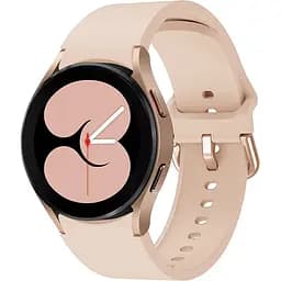 Ремінець для Samsung Galaxy Watch 4 40mm - рожево-бежевий ширина кріплення 20мм силікон розмір L Watchbands Color (WB00S4GALAXYCOLOR3440)